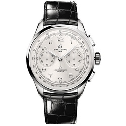 Breitling Herrenuhr Premier AB0930371G1P1 - silber