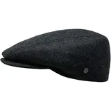 WEROR Herren Flatcap Schiebermütze Schirmmütze Cap Mütze WEROR-394.1 (56, Anthrazit) - 56