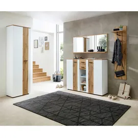 XORA Garderobenpaneel Eiche, 35x153x30 cm, Aufhängemöglichkeit, Garderobe, Garderobenpaneele, Garderobenpaneele