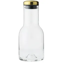 Norm Flasche aus Glas mit Drehverschluss aus Messing