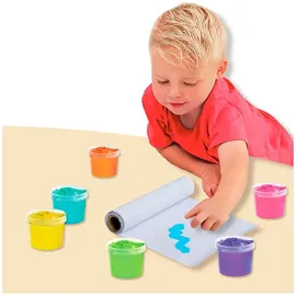 SES Creative Fingerfarben Mega Set 6 St. 110 ml mehrfarbig