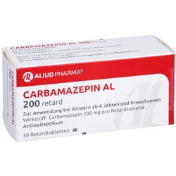 Carbamazepin AL 200 retard Tabl. 50 St