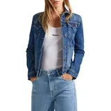 Pepe Jeans Damen. Thrift Jacket, Blue (Denim-HT7), S - S