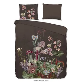 Good Morning Phoebe Floral Braun 155 x 220 cm + 2 x 80 x 80 cm