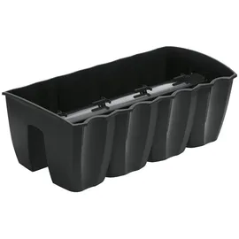 Prosperplast Balkonpflanzer Mod. Krone 600 anthrazit