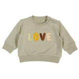 Little Dutch Pullover Vintage Sunny Stripes "Love", Größe 50/56 | Little Dutch