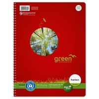 Staufen Ursus Collegeblock green Kleinformat Lineatur 5 kariert DIN A5 Innenrand