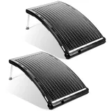 Clanmacy Pool-Wärmepumpe solarheizung Fassungsvermögen bis zu 15 Liter 10000 L/h 110x69x14cm