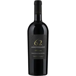 Anniversario 62 Primitivo di Manduria Riserva - 2018 - Cantine San Marzano - Italienischer Rotwein