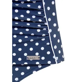 LASCANA Badeanzug Pünktchen-Design Blau 46 Cup C