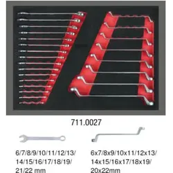 KS Tools Schlüssel-Satz, 24-tlg. in 1/1 Systemeinlage