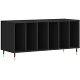 vidaXL Plattenschrank Schwarz 100x38x48 cm Holzwerkstoff