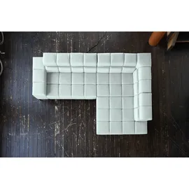 KAWOLA Sofa NELSON hellblau Recamiere rechts