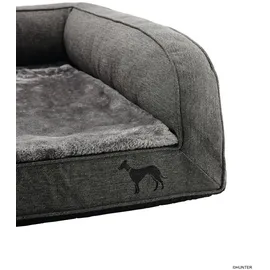 Hunter Hundesofa Livingston L 100 x 80 cm anthrazit