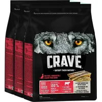 Crave Premium Trockenfutter Rind mit Knochenmark & Urgetreide 3