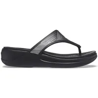 Crocs Zehentrenner "Monterey" in Schwarz - 27/28