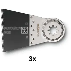 Fein Multimaster Multitalent 3er Pack E-Cut Precision Sägeblatt 65x50mm SLP