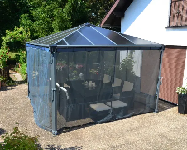 Palram-Canopia Moskitonetze für Pavillon Palermo 4300, Polyester