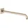 Keuco Brausearm Rosettenform eckig, 450mm, 53088030402 Bronze gebürstet
