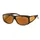 Eschenbach Optik Sonnenbrille ambelis 85% Tönungsgrad (1-St) Schutz vor Blaulicht und UV-Strahlung braun