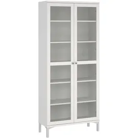 INOSIGN Vitrine Roma 89 x 36,3 x 202,8 cm Weiß
