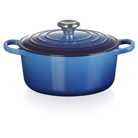 Le Creuset Signature Bräter 18 cm rund azure