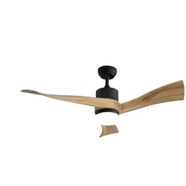 Immax Neo SOFISTICADO 18W Deckenleuchte schwarz/Holz