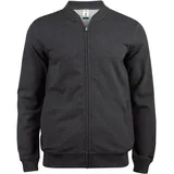 Clique Premium Bio-Baumwoll Sweatjacke Herren 955 - anthrazit meliert S