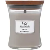 Woodwick Fireside Duftkerze 275 g braun