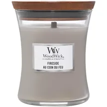Woodwick Fireside Duftkerze 275 g braun