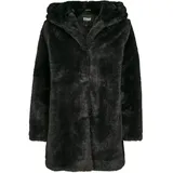 URBAN CLASSICS Ladies Hooded Teddy Coat (TB2375)