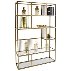 JV Möbel Raumteiler 35 x 180 x 80 cm Gold
