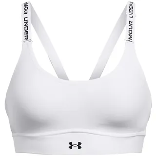 Under Armour Infinity 2.0 Mid Support Sport-BH Damen 100 white/black M A-C