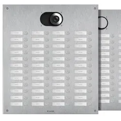 Comelit IX0448 Frontplatte Switch, 48 Teilnehmer, 4-reihig, V4A