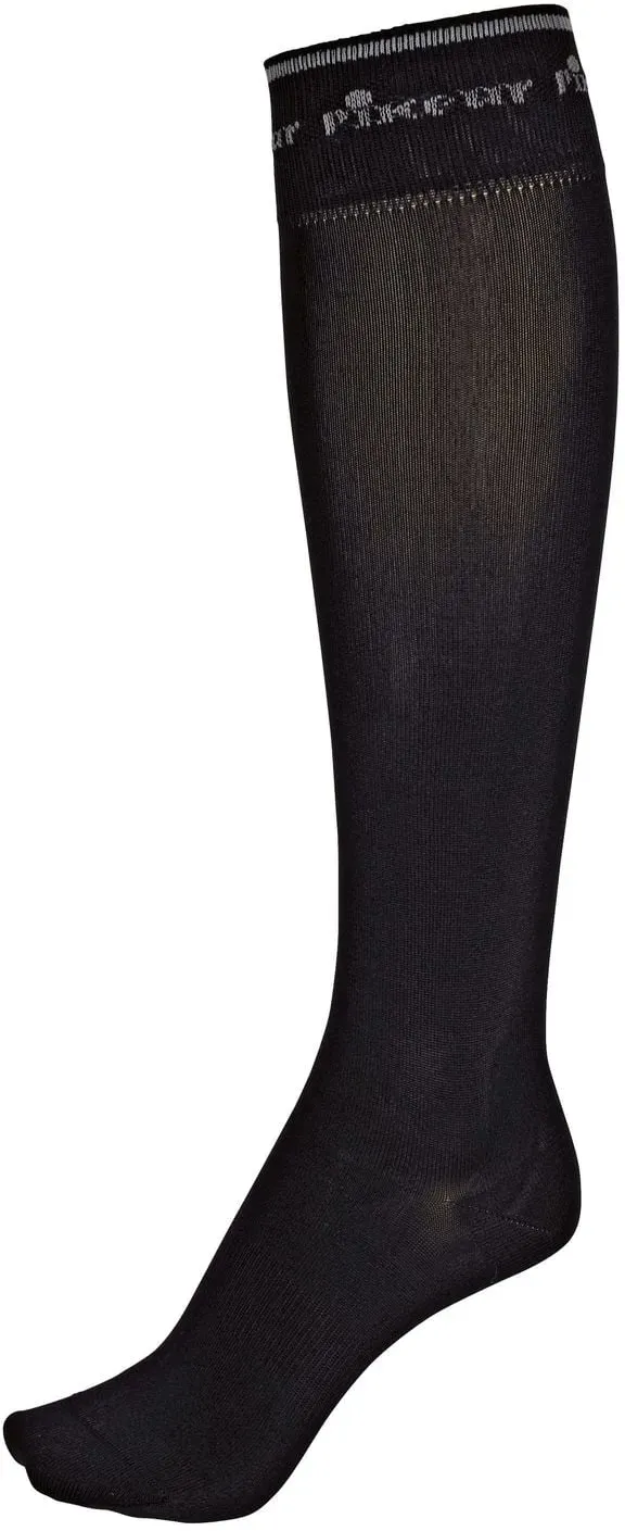PIKEUR Kniestrümpfe black/grey 35-37