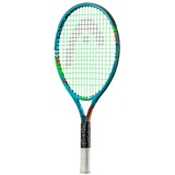 Head Novak 21 Tennisschläger, Blau, Griffstärke 05, 4-6 Jahre