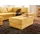 sit&more Hocker Santorini Luxus-Microfaser 99 x 41 x 65 cm Gelb