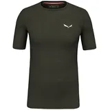 Salewa Cristallo Warm Kurzarm-baselayer Dark Olive S