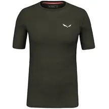 Salewa Cristallo Warm Kurzarm-baselayer Dark Olive S