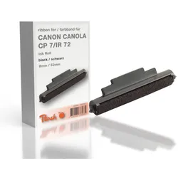 Farbbandkassette kompatibel zu Canon Canola CP7/IR 72, schwarz, Ink Roll
