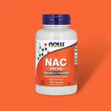 Now Foods NAC N-Acetyl Cysteine 600 mg Kapseln 100 St.