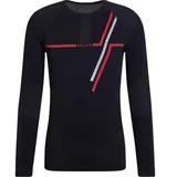 Falke - 130 Years Longsleeved Shirt Herren schwaz - schwarz