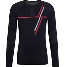 Falke - 130 Years Longsleeved Shirt Herren schwaz - schwarz