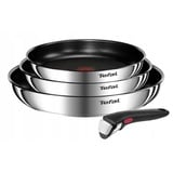 TEFAL INGENIO EMOTION PFANNENSET 4-TEILIG, PFANNEN MIT ABNEHMBAREN GRIFF PFANNE