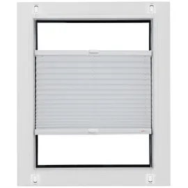 SUNLINES Plissee Start-up Style Crush 35 x 125 cm weiß
