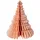 Broste Copenhagen Baum Papier mit Silberglitzer Dusty pink