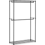 Royal Catering Garderobenständer Metall - 120 x 45 x 180 cm - 200 kg - schwarz