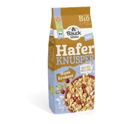 Bauckhof Hafer Knusper Müsli Nuss Krokant bio