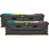 Corsair Vengeance RGB PRO SL schwarz DIMM Kit 32GB, DDR4-3600, CL18-22-22-42 (CMH32GX4M2D3600C18)