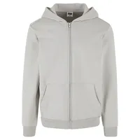 URBAN CLASSICS Cozy Reißverschlusspullover Light Asphalt 2XL
